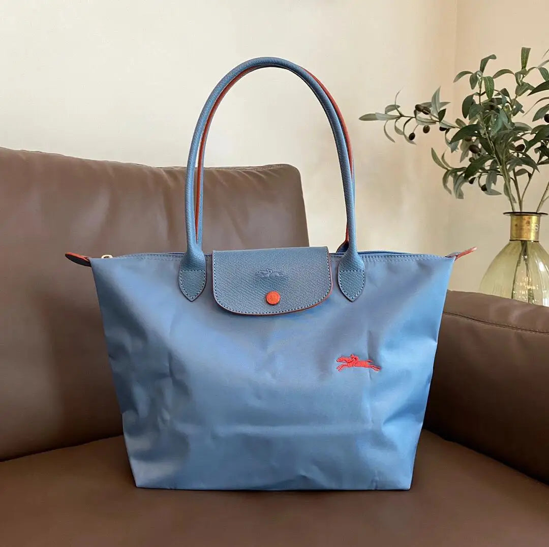 Nouvelle mode à Long manche grand sac fourre-tout étanche femmes sacs sous les bras boulette sac simple épaule LONGCHAMP sacs à bandoulière