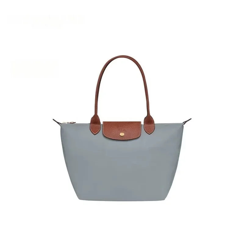 Nouvelle mode à Long manche grand sac fourre-tout étanche femmes sacs sous les bras boulette sac simple épaule LONGCHAMP sacs à bandoulière
