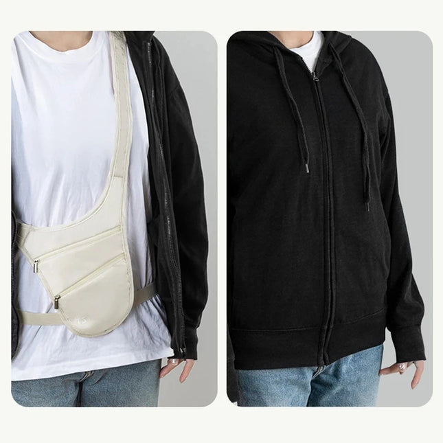 Borsa sportiva/da viaggio con cintura antifurto