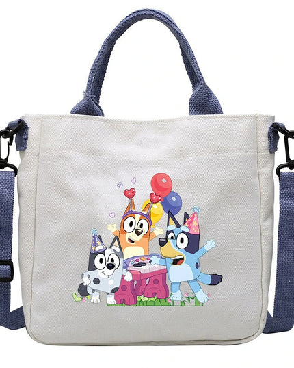 Sacs à bandoulière en forme de chien de dessin animé