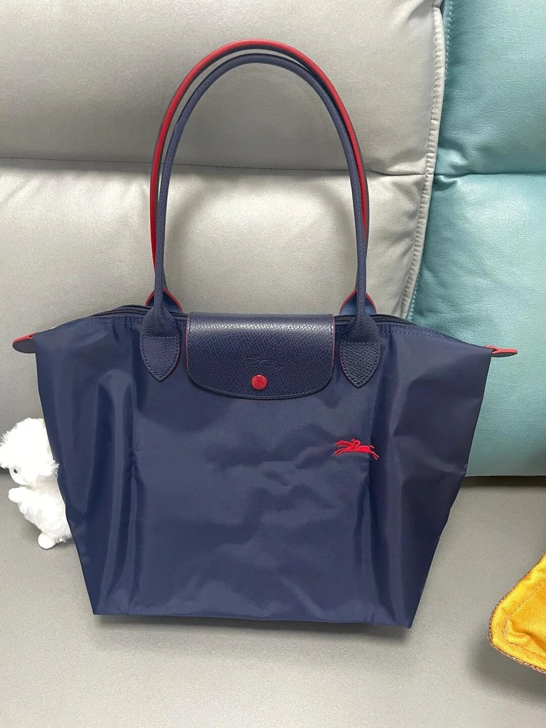 Nouvelle mode à Long manche grand sac fourre-tout étanche femmes sacs sous les bras boulette sac simple épaule LONGCHAMP sacs à bandoulière