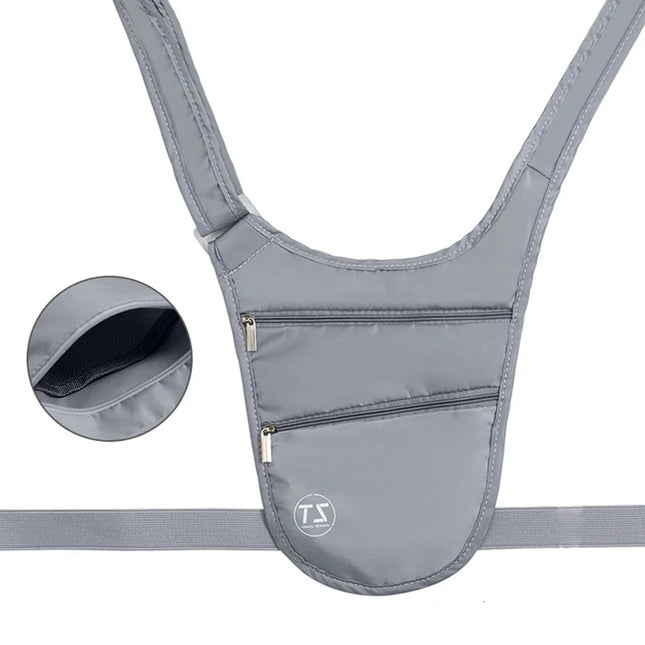 Borsa sportiva/da viaggio con cintura antifurto