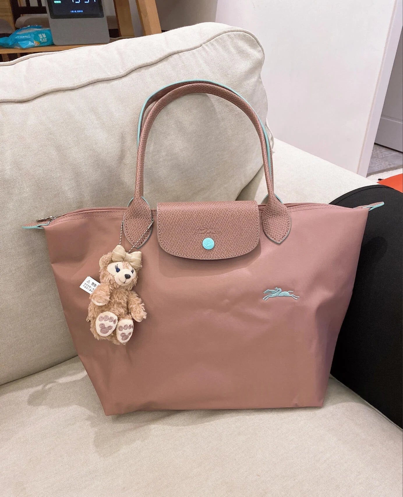 Nouvelle mode à Long manche grand sac fourre-tout étanche femmes sacs sous les bras boulette sac simple épaule LONGCHAMP sacs à bandoulière