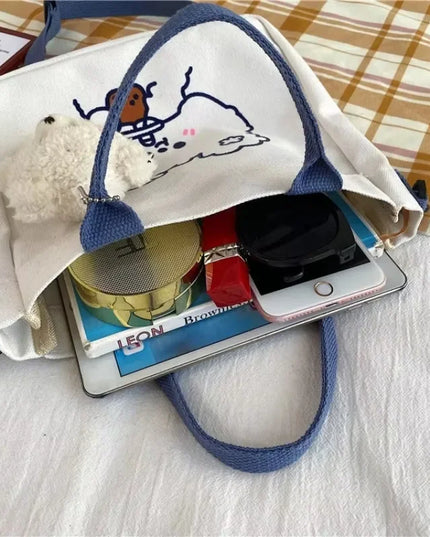 Sacs à bandoulière en forme de chien de dessin animé