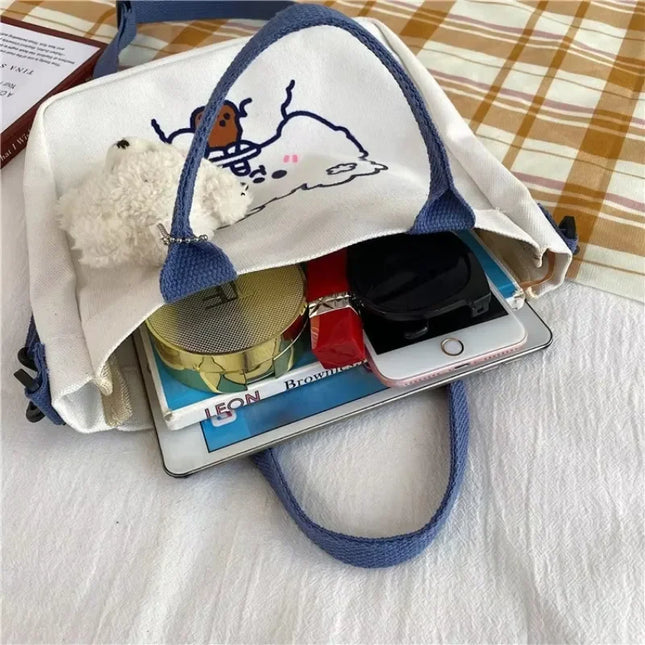 Sacs à bandoulière en forme de chien de dessin animé