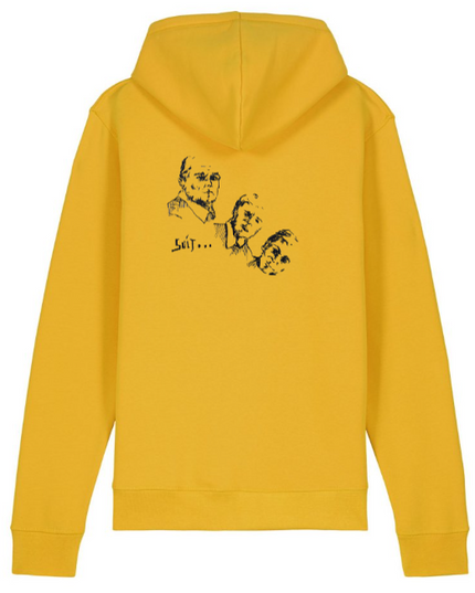 SUIT / Sweatshirt à capuche personnalisé  / Drummer 2.0 Stanley / Stella  - Unisexe - Coton Bio