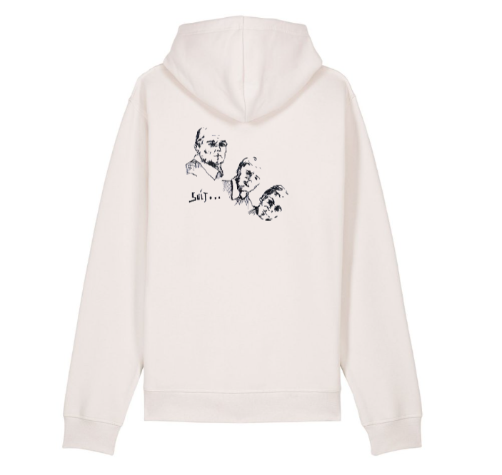 SUIT / Sweatshirt à capuche personnalisé  / Drummer 2.0 Stanley / Stella  - Unisexe - Coton Bio