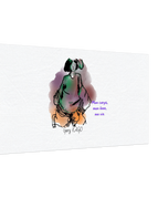 Horizontal / Épais / 20x20 cm / 8x8″