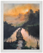 27x35 cm / 11x14″ / White frame / Ready-to-hang