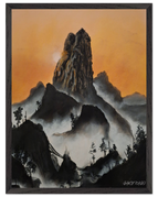 45x60 cm / 18x24″ / Black frame / Ready-to-hang