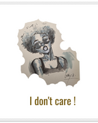 50x50 cm / 20x20″ / Cadre blanc