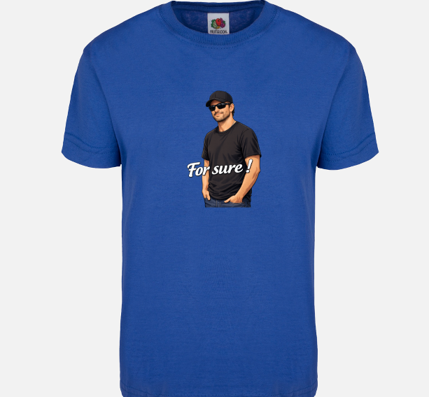 Fruit of the Loom® unisex t-shirt / For sure! 