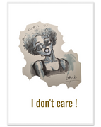 70x100 cm / 28x40″ / Cadre blanc