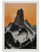 A3 (29.7 x 42  cm) / White frame / Ready-to-hang