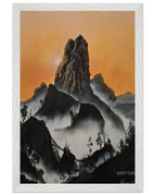 30x45 cm / 12x18″ / White frame / Ready-to-hang