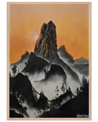 70x100 cm / 28x40″ / Wood frame / Ready-to-hang