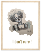 27x35 cm / 11x14″ / Cadre en bois