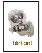 A2 (42 x 59.4  cm) / Cadre noir