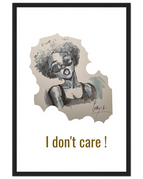 30x45 cm / 12x18″ / Cadre noir