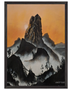 A2 (42 x 59.4  cm) / Black frame / Ready-to-hang