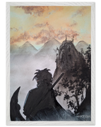 A2 (42 x 59.4  cm) / Cadre blanc / Prêt à être accroché