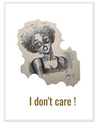 60x80 cm / 24x32″ / Cadre blanc