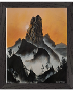 20x25 cm / 8x10″ / Black frame / Ready-to-hang