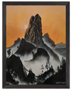 30x40 cm / 12x16″ / Black frame / Ready-to-hang