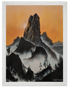 30x40 cm / 12x16″ / White frame / Ready-to-hang