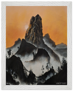 27x35 cm / 11x14″ / White frame / Ready-to-hang