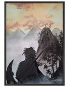 A1 (59.4 x 84.1  cm) / Cadre noir / Prêt à être accroché