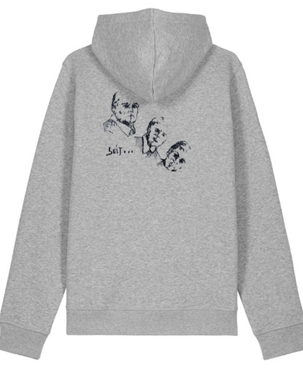 SUIT / Sweatshirt à capuche personnalisé  / Drummer 2.0 Stanley / Stella  - Unisexe - Coton Bio