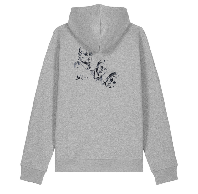 SUIT / Sweatshirt à capuche personnalisé  / Drummer 2.0 Stanley / Stella  - Unisexe - Coton Bio