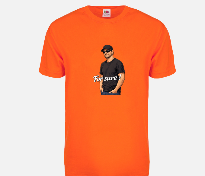 Fruit of the Loom® unisex t-shirt / For sure! 