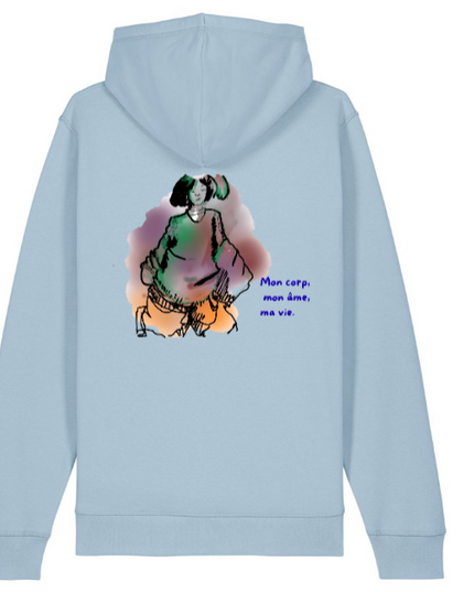 MY BODY / Custom Hoodie / - Unisex - Organic Cotton